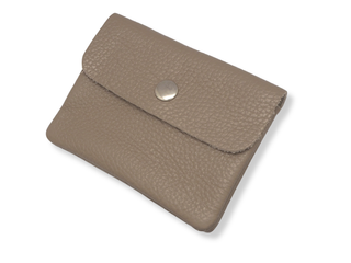 Kopen beige Bijoutheek Portemonnee Leer Italiaans