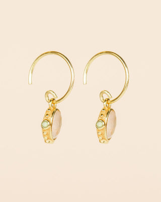Muja Juma Oorhangers Afiya Rose Quartz