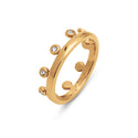 Melano Friends Unite Zita Ring Goldplated (52-60MM)