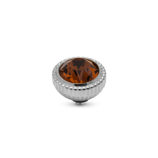 Melano Twisted Brilliant Halo Steentje (8mm)