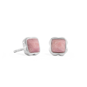 Coeur de Lion Birthstone July Earrings Rhodochrosite