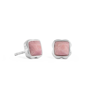 Coeur de Lion Birthstone July Earrings Rhodochrosite