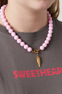 Bijoutheek Collier Kralen 12mm Statement