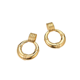 Bijoutheek Oorknoppen Retro Geometrisch Hoop