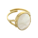 Camps & Camps Oval Mother Of Pearl Ring 6S049_MP