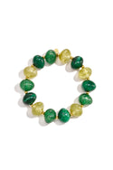 Bijoutheek Armband (Sieraad) Kralen Ei Vorm Elastisch Glitter