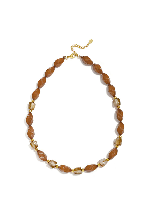 Bijoutheek Collier Statement Kralen Twist