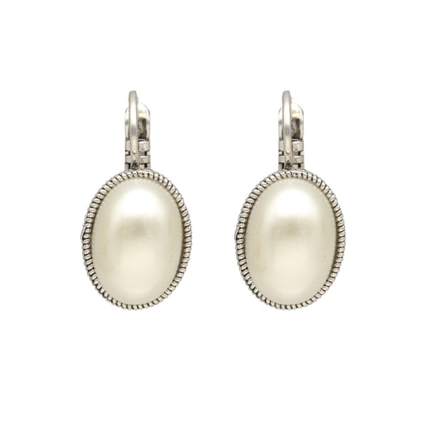 Camps & Camps Oorhangers 1A030PE Pearl White