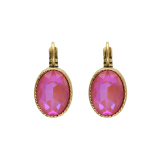 Koop fuchsia Camps &amp; Camps earring Gold oval