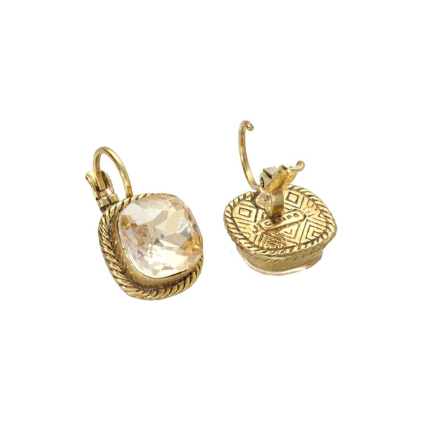 Camps & Camps square earring Gold