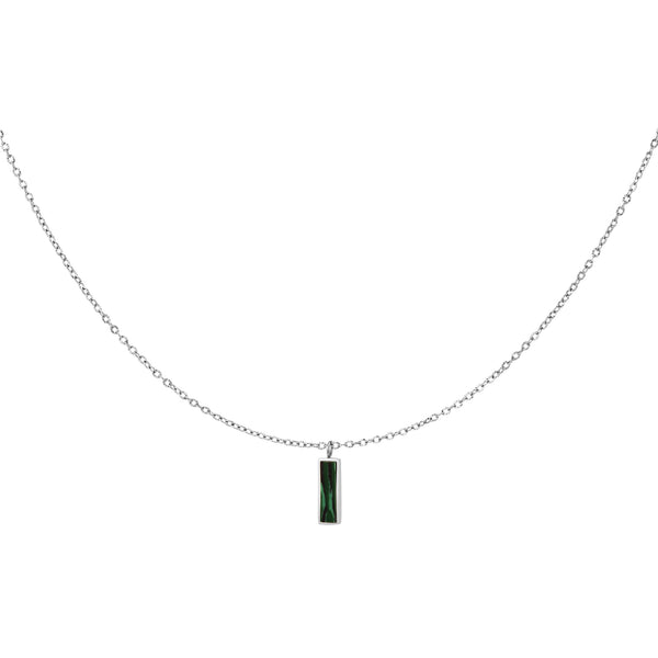 Yehwang Necklace Green Stone