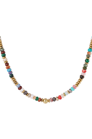 Bijoutheek Halskette mit mehreren Perlen (6 mm)