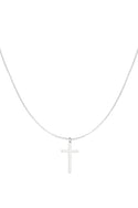 Bijoutheek Halskette Mittelgroßes Kreuz