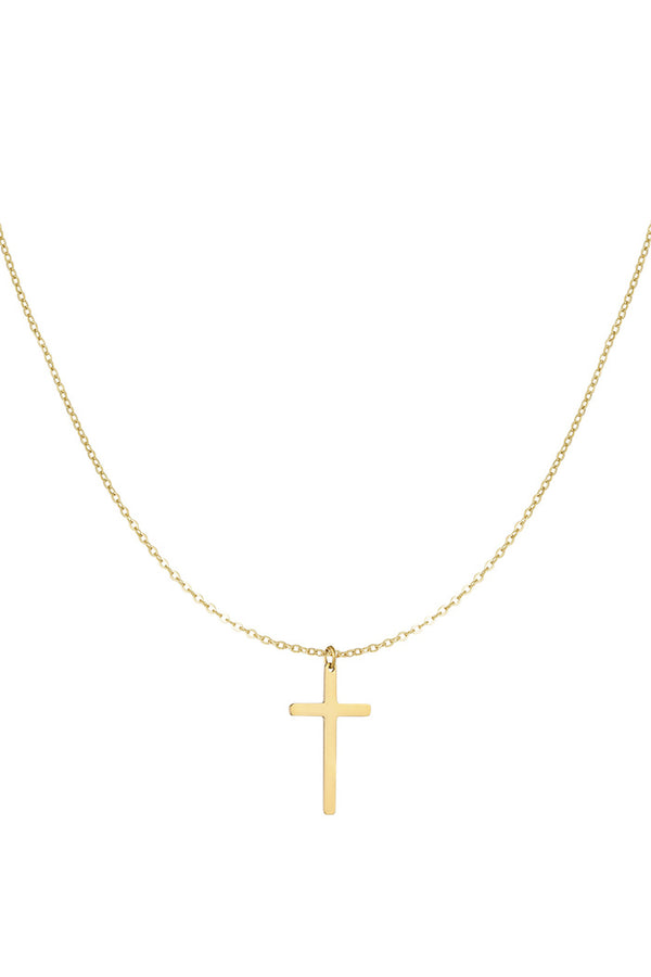 Bijoutheek Necklace Medium cross