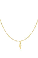 Bijoutheek Collier Schakels Vis