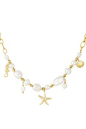 Bijoutheek Collier Parels Bedels Zee