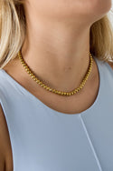 Bijoutheek Collier Ballen 6mm Glad