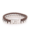 JOSH Men's Bracelet - 24650-BRA-BLACK (LENGTH: 22.5-23.5cm)