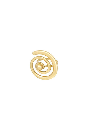 Bijoutheek Ring (Sieraad) Spiral Dot One Size