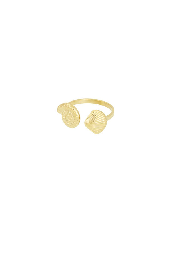 Bijoutheek Ring (Sieraad) Beach Vibe Schelp One Size