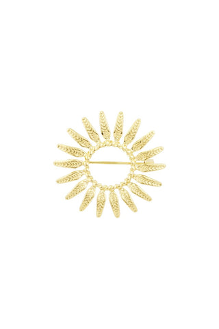 Kopen goud Bijoutheek Broche Broche Sun