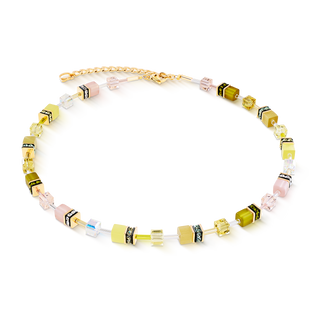Coeur de Lion Geocube Necklace Iconic Nature necklace blue/white
