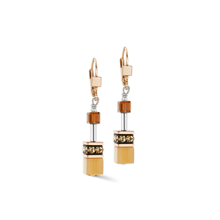 Coeur de Lion Geocube Earring Iconic Nature Chain dopamine
