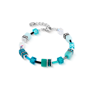 Coeur de Lion Geocube Armband Precious Fusion Pearls weiß