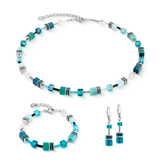Coeur de Lion Geocube Armband Precious Fusion Pearls weiß