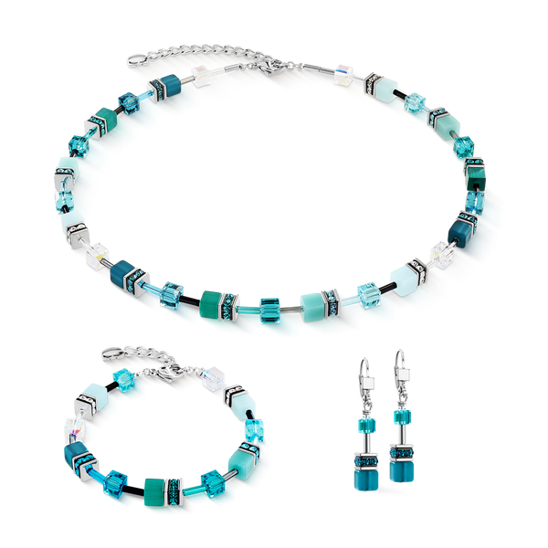 Coeur de Lion Geocube bracelet Precious Fusion Pearls white