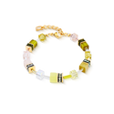 Coeur de Lion Geocube bracelet Precious Fusion Pearls white