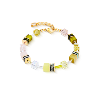 Coeur de Lion Geocube Armband Precious Fusion Pearls weiß