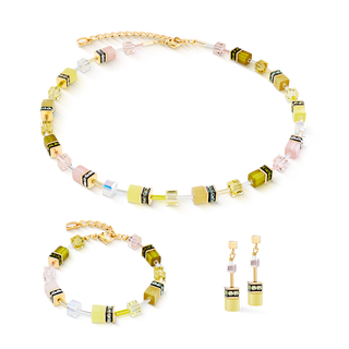 Coeur de Lion Geocube Armband Precious Fusion Pearls weiß
