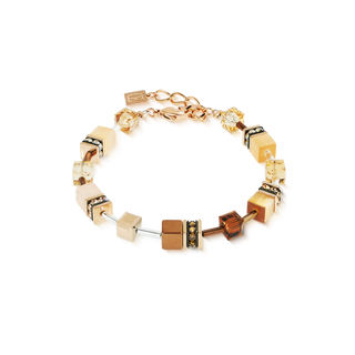 Coeur de Lion Geocube Armband Precious Fusion Pearls weiß