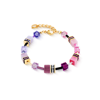 Coeur de Lion Geocube Armband Precious Fusion Pearls weiß