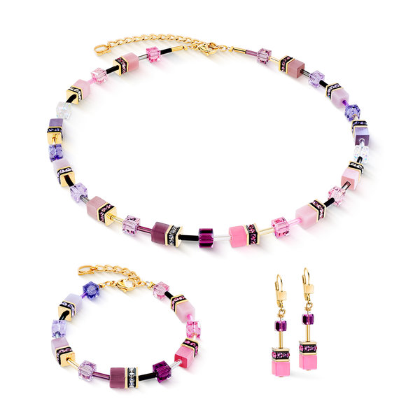 Coeur de Lion Geocube bracelet Precious Fusion Pearls white