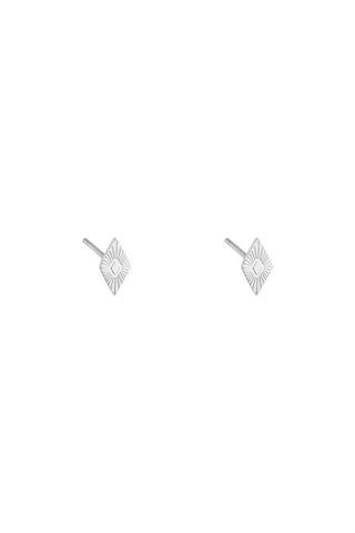 Koop silver Bijoutheek Ear Studs Diamond