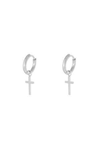 Bijoutheek Oorhangers Kruis