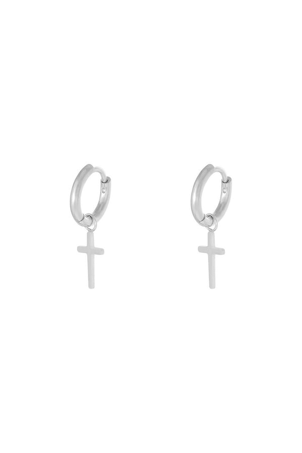 Bijoutheek Oorhangers Kruis