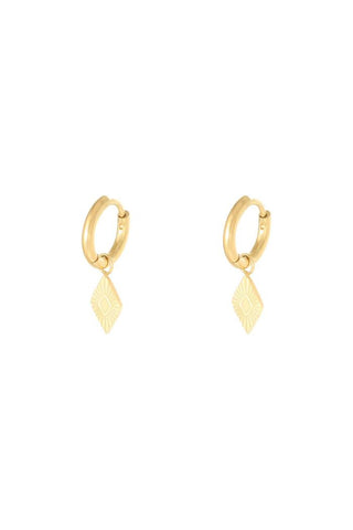 Koop gold Bijoutheek Earrings Diamond diamond