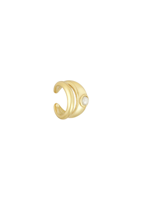 Bijoutheek Earcuff Dubbel Parel