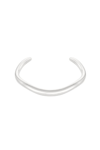 Kopen zilver Bijoutheek Armband (Sieraad) Modern Gebogen Bangle