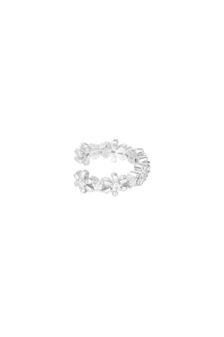 Bijoutheek Earcuff Bloemen Stenen