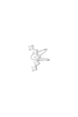 Kopen zilver Bijoutheek Earcuff 5 Stones