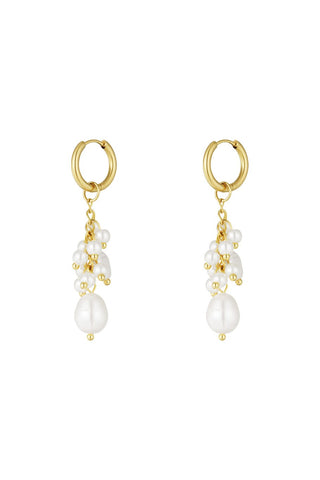 Bijoutheek Oorhangers Golden Touch