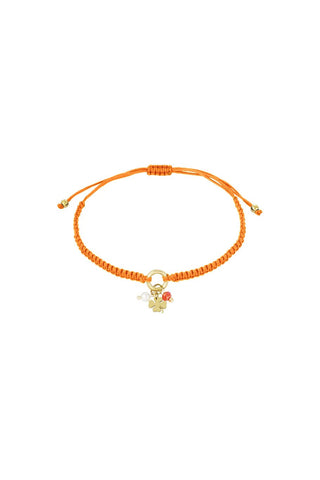 Kopen oranje Bijoutheek Armband (Sieraad) Geluk