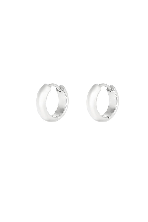 Bijoutheek Oorringen Hoop 3mm breed