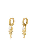 Bijoutheek Oorhangers Lobster Parel