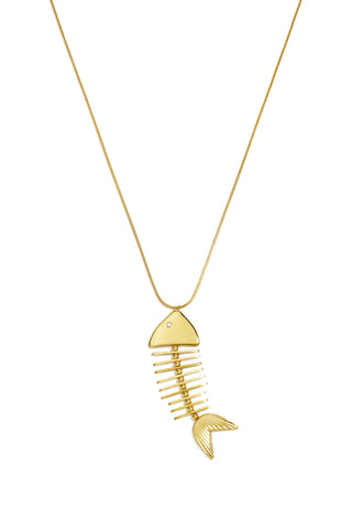 Bijoutheek Collier Vis Bewegend