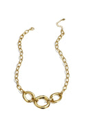 Bijoutheek Collier Cirkels Organisch Statement